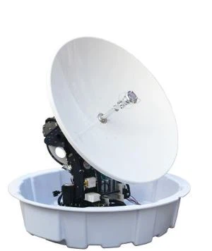 0,8 m Ku dažnių juostos laivas{1}}Borne SOTM antena